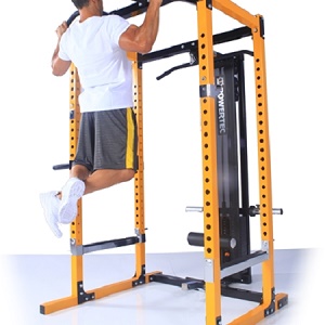 PowerTec Power Squat Rack Cage Gym System & Lat Tower WB-PR16LTO PowerTec Power Squat Rack Cage Gym System & Lat Tower WB-PR16LTO